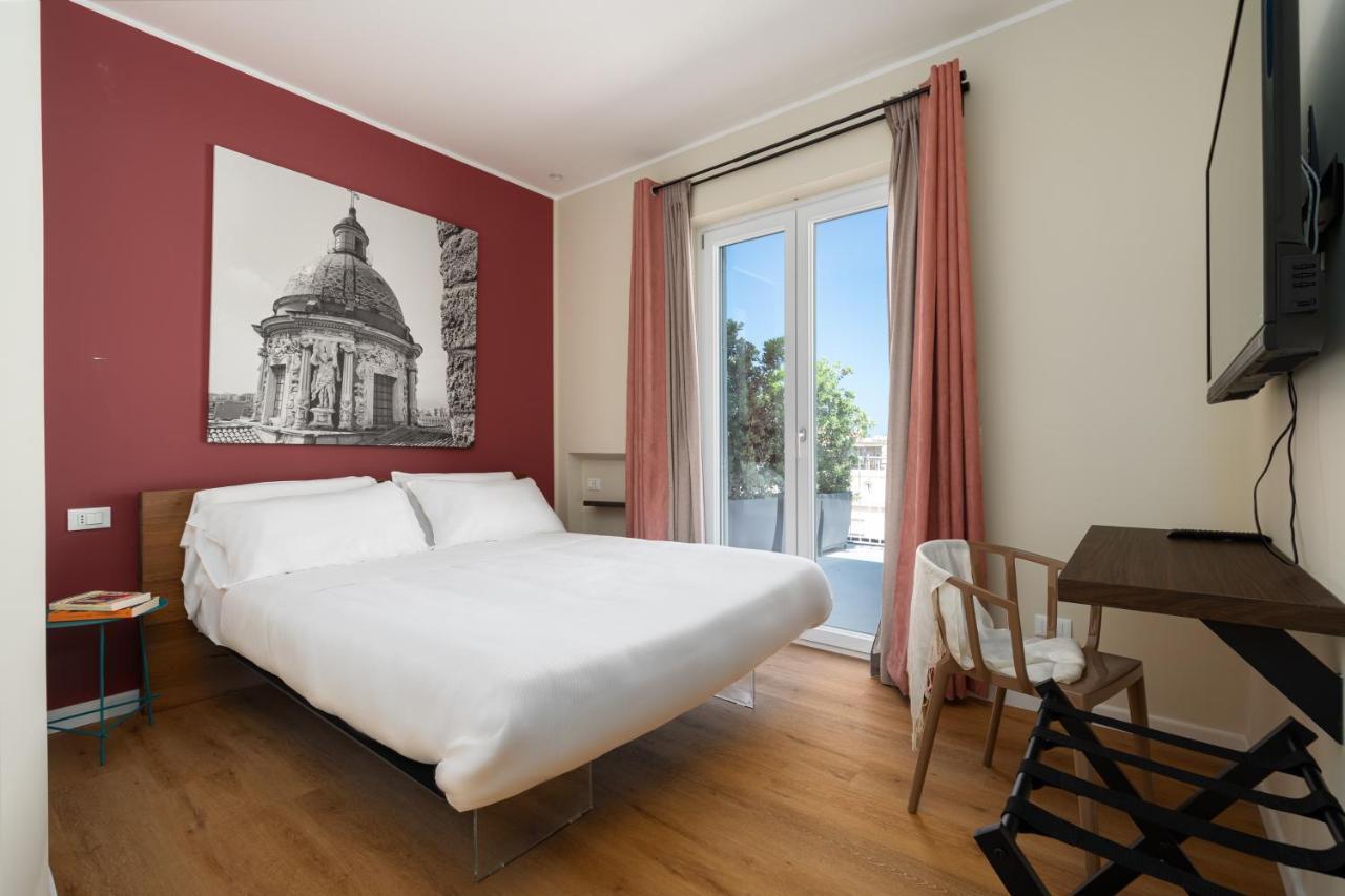 Attico 37 - Queen Room Con Terrazza Privata Palermo Exteriör bild