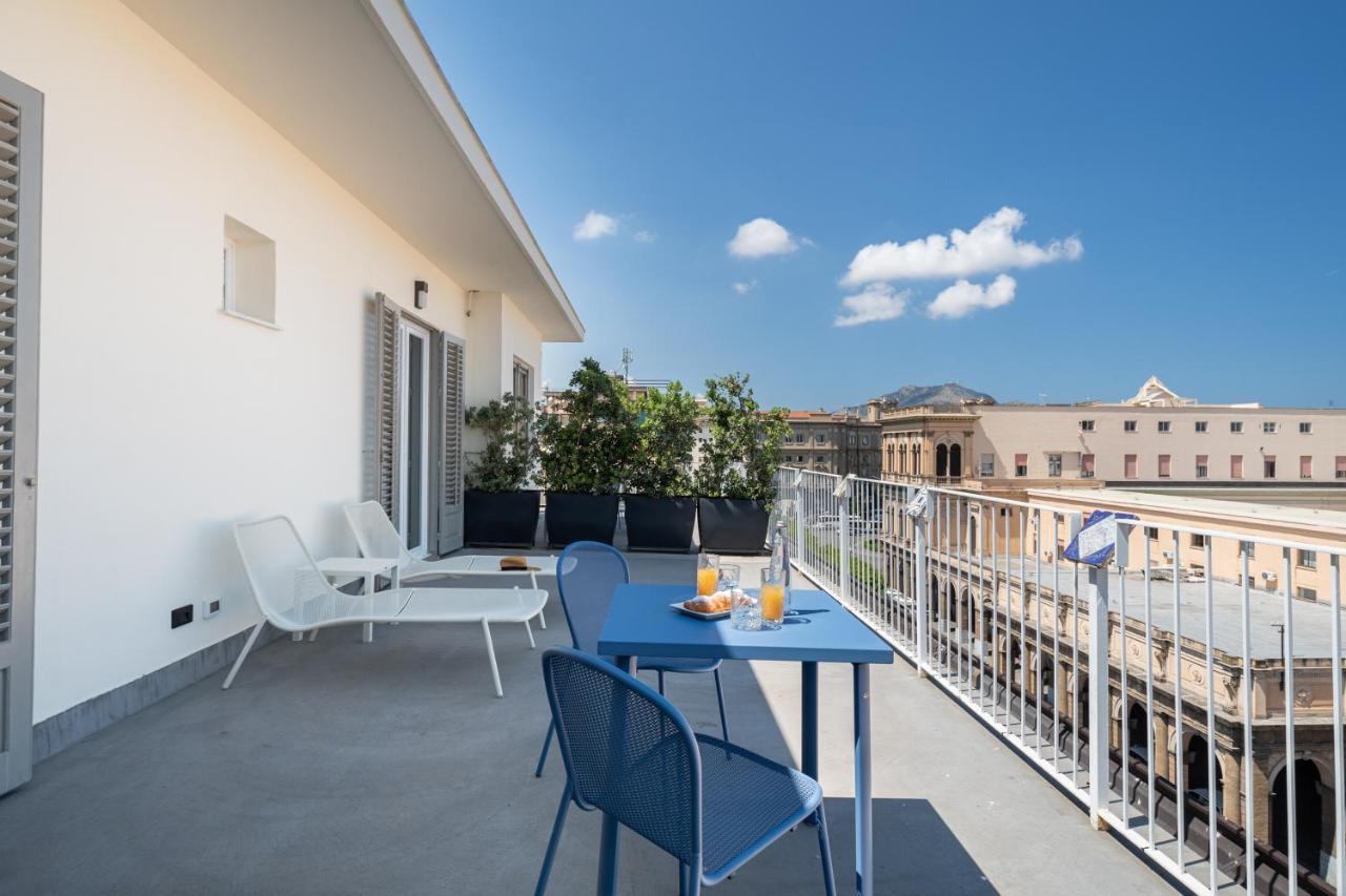 Attico 37 - Queen Room Con Terrazza Privata Palermo Exteriör bild